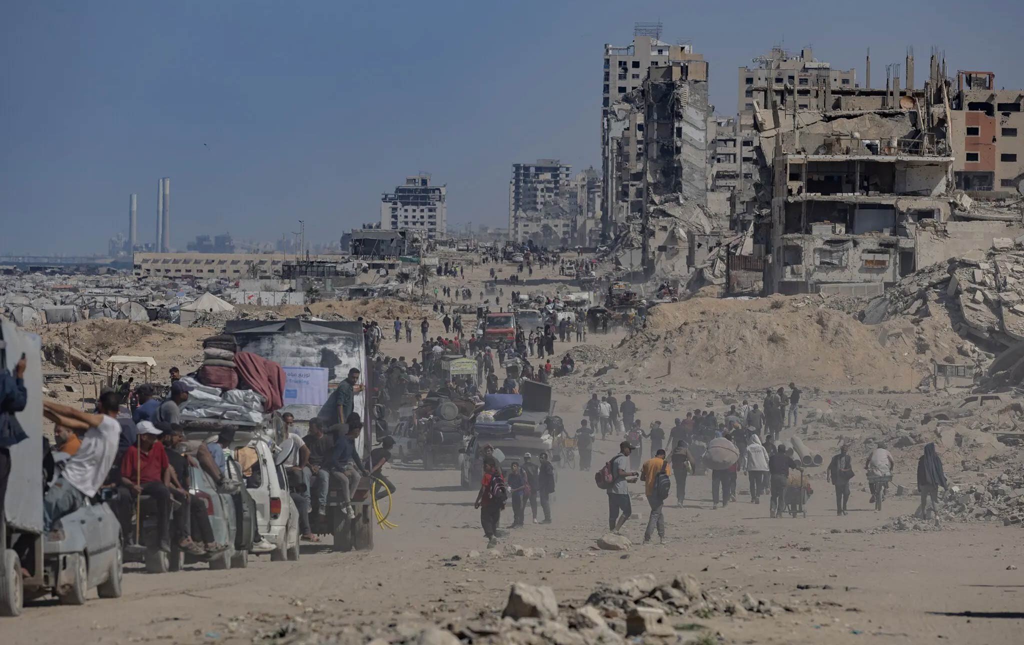 Cesaron las bombas, pero en Gaza ven poco que celebrar