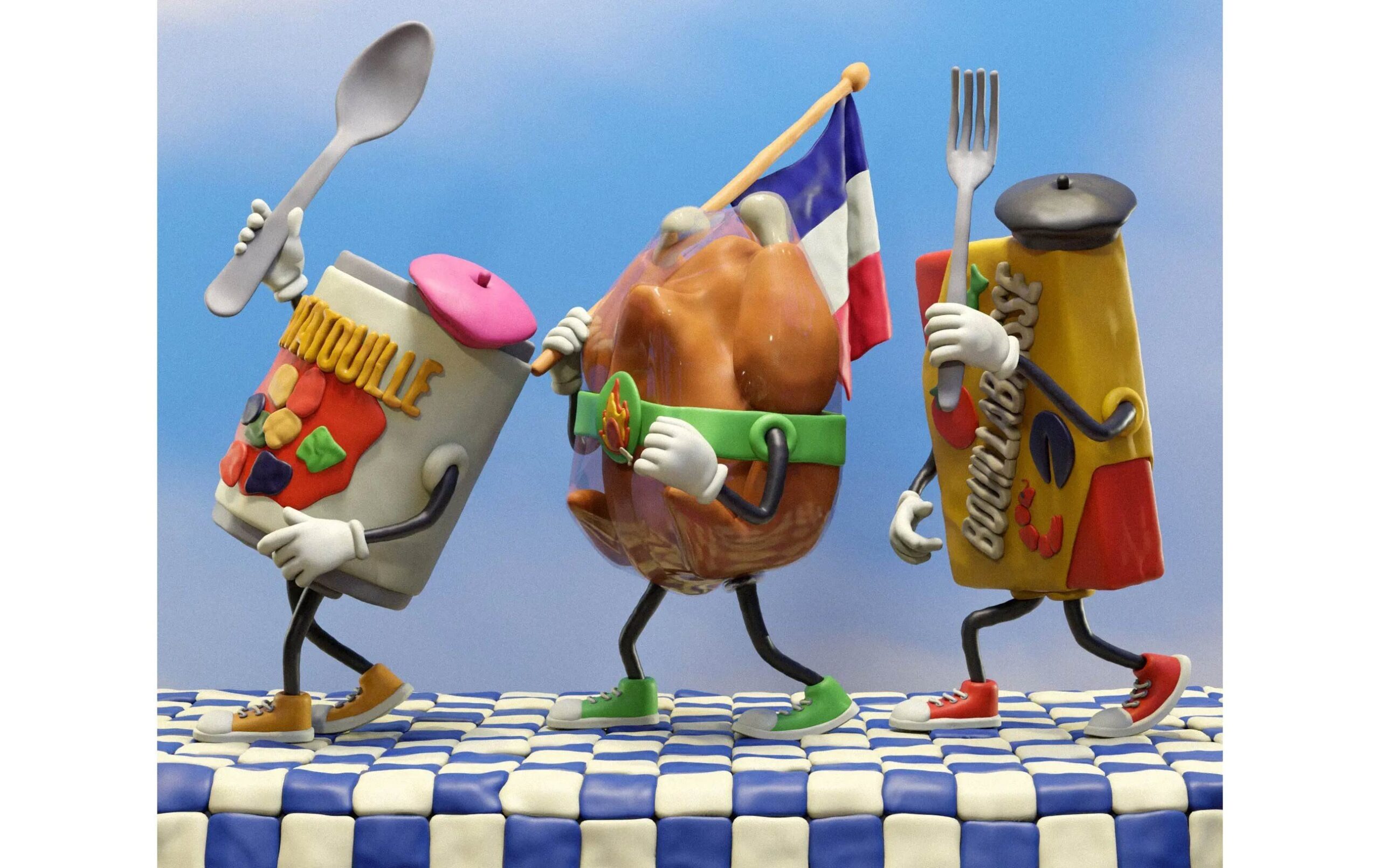 Los franceses saben cocinar. Incluso cuando la comida está congelada