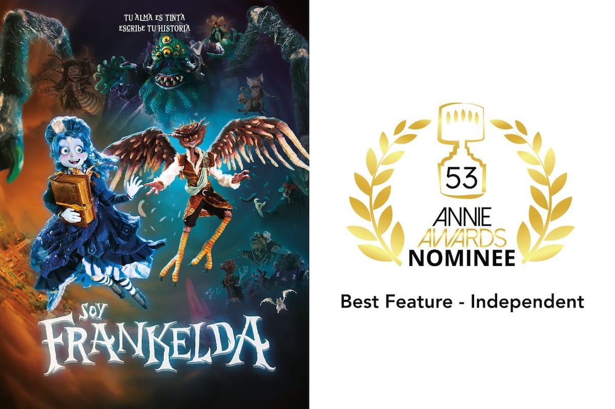 El Dibujo Mexicano que Revoluciona la Animación: "Soy Frankelda" Lucha por el Éxito en los Prestigiosos Annie Awards.
